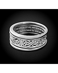 Silver Together Forever Triple Ring Set