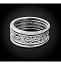 Silver Together Forever Triple Ring Set
