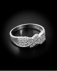 9ct White Gold 0.75ct Diamond Ring