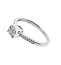 9ct White Gold 0.20ct Diamond Ring