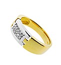 9ct YG Gents 0.10ct Eternity Ring