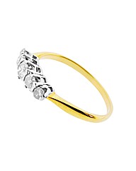 18ct Yellow Gold 0.50ct Diamond Ring