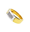 9ct YG Ladies 0.10ct Eternity Ring