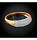 GPS 0.25ct Diamond Pave Ring