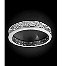 9ct WG Diamond Set Together Forever Ring