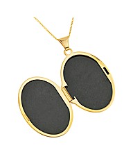 9ct Gold Locket with Mother Of Pearl