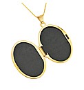 9ct Gold Locket with Mother Of Pearl