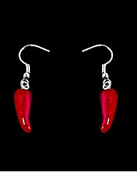 Red Chilli Pepper Earrings