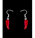 Red Chilli Pepper Earrings