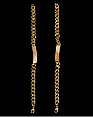 Gold Plated Best Brother Bracelet