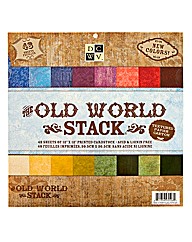 DCWV Old World 2 Paper Stack 12 x12 - 48