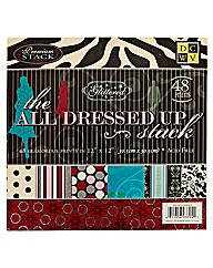 DCWV All Dressed Up Paper Stack 12x12 48