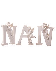 White Cherub N A N Letters Set 3 Letters