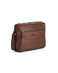 Woodland Leather Messenger Bag