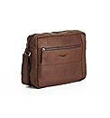 Woodland Leather Messenger Bag