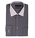 Double TWO White Collar Formal Shirt