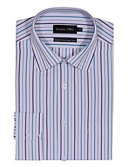 Double TWO Stripe Formal Shirt