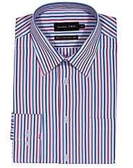 Double TWO Stripe Formal Shirt