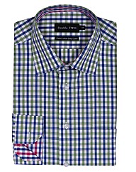 Double TWO Check Formal Shirt