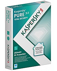 Kaspersky pure 3.0 3 user 1 year mini bs