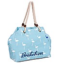 Brakeburn Flamingos Beach Bag