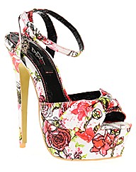 Iron Fist Creepy Rose Supe Platform Shoe