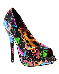 Iron Fist Ring Pop Platform Shoe