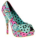Iron Fist Fiesta Skull Platform Shoe