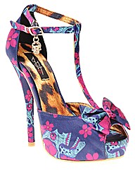 Iron Fist Black Light Platform Shoe