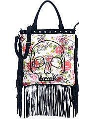 Iron Fist Creepy Rose Tote Bag