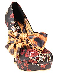 Iron Fist Siesta Skull Platform Shoe