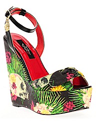 Iron Fist Reina Muerte Wedge Shoe