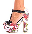 Iron Fist Creepy Rose Platform Shoe