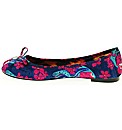 Iron Fist Black Light Ballrina Flat Shoe