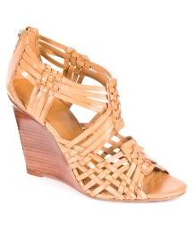 Tory Burch Tevray Tan Wedge