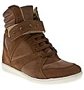 schuh Claude Studded Wedge Sneaker