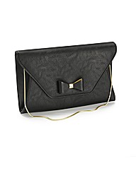 Lili Bou Bright bow clutch