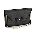 Lili Bou Bright bow clutch