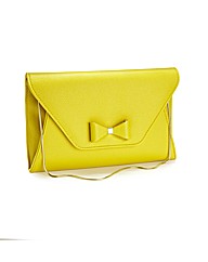 Lili Bou Bright bow clutch