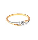 9ct Yellow Gold 0.10ct Diamond Ring