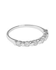 9ct WG 0.45ct Diamond Ring