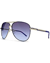 Playboy Aviator Sunglasses Silver