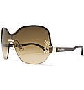 MIU MIU Over-size Visor Sunglasses