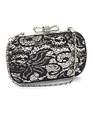 Lili Bou lace box clutch