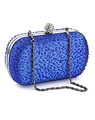 Lili Bou gem stone evening bag