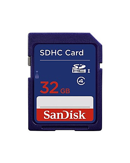 SanDisk 32GB SDHC Memory Card SanDisk 32GB SDHC Memory Card