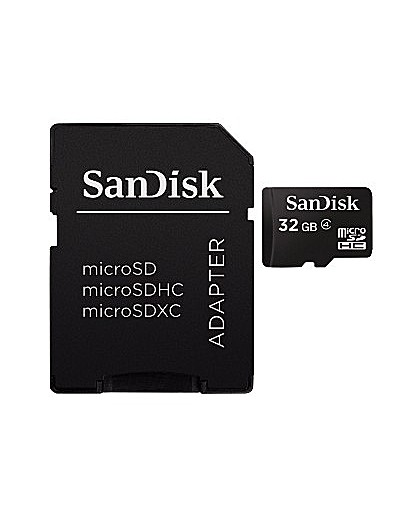 SanDisk microSDHC 32GB Class 4 SanDisk microSDHC 32GB Class 4