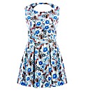 Koko Cut Out Back Floral Print Dress