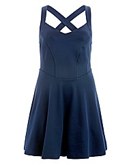 Koko Cross Over Back Multi Layer Dress