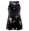 Praslin Butterfly Print Vest